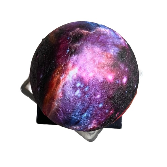 NWT BRIGHTWORLD 3D MOON / GALAXY LAMP WITH REMOTE - Picture 8 of 10